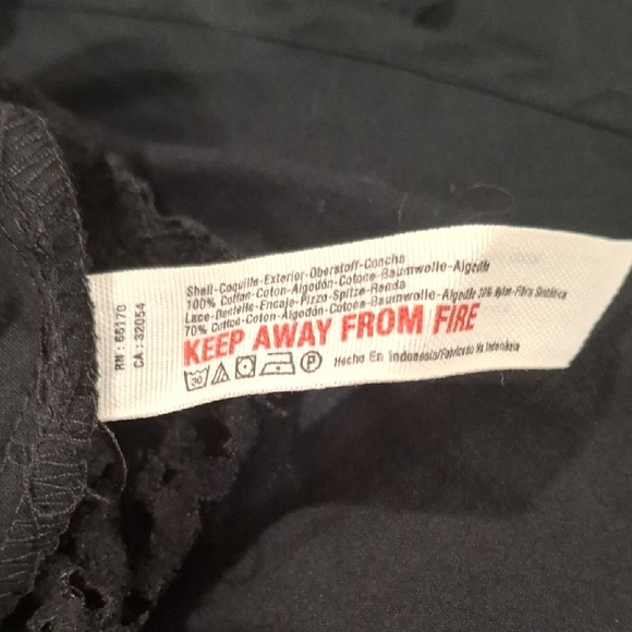 Free People Women's Black Midi Dress. Size S - Picture 14 of 14